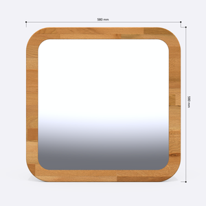 Lue Square Mirror – 23" x 23" (58 x 58 cm)