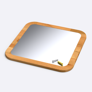 Lue Square Mirror – 23" x 23" (58 x 58 cm)