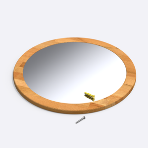 Lue Round Mirror – 23" x 23" (58 x 58 cm)