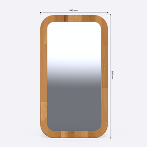 Lue Rectangle Mirror – 31" x 17" (80 x 44 cm)