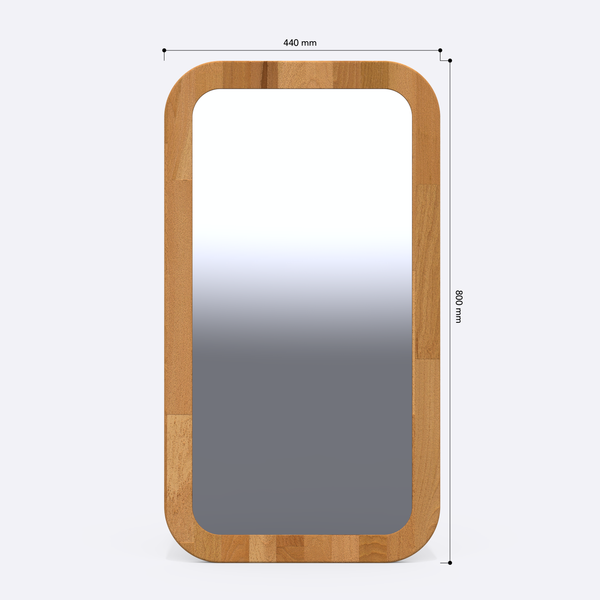 Lue Rectangle Mirror – 31" x 17" (80 x 44 cm)