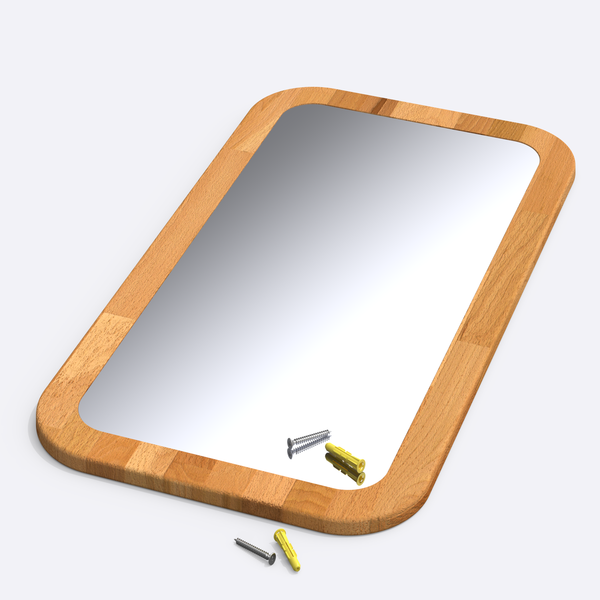 Lue Rectangle Mirror – 31" x 17" (80 x 44 cm)