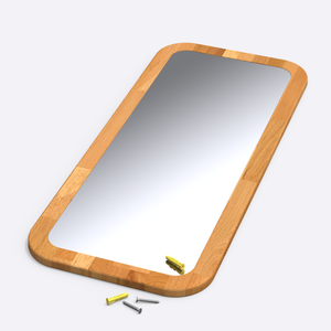 Lue Rectangle Mirror – 39" x 17" (100 x 44 cm)