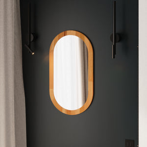 Lue Oval Mirror – 31" x 17" (80 x 44 cm)