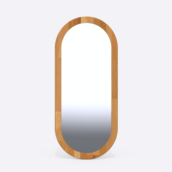 Lue Oval Mirror – 39" x 17" (100 x 44 cm)