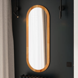 Lue Oval Mirror – 47" x 17" (120 x 44 cm)