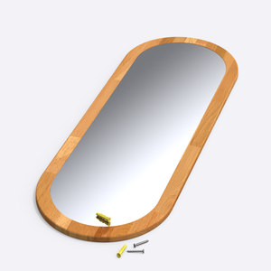 Lue Oval Mirror – 47" x 17" (120 x 44 cm)