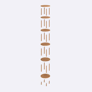 Brona 6 Bookcase