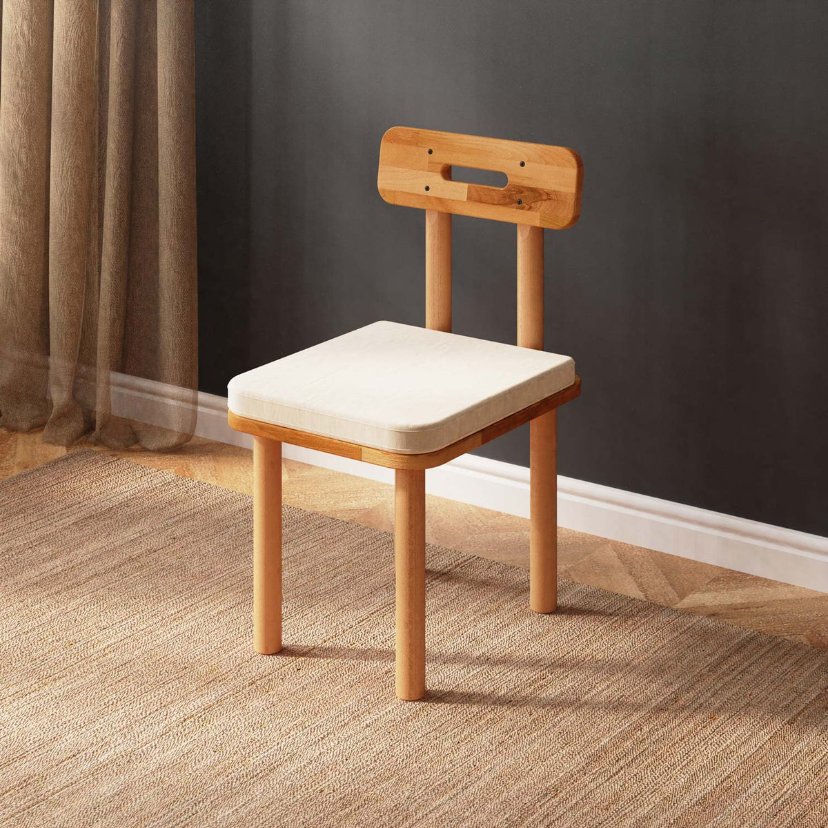 Chairs — a solid beech piece from the collection
