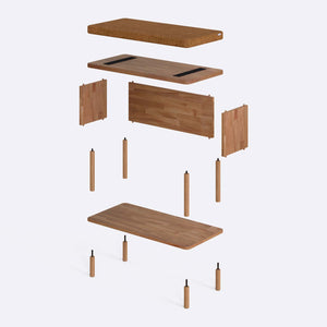 Gerel Bench – 31" x 15" (80 x 38 cm)