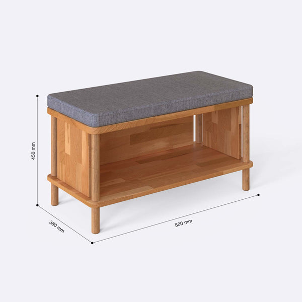 Gerel Bench – 31" x 15" (80 x 38 cm)