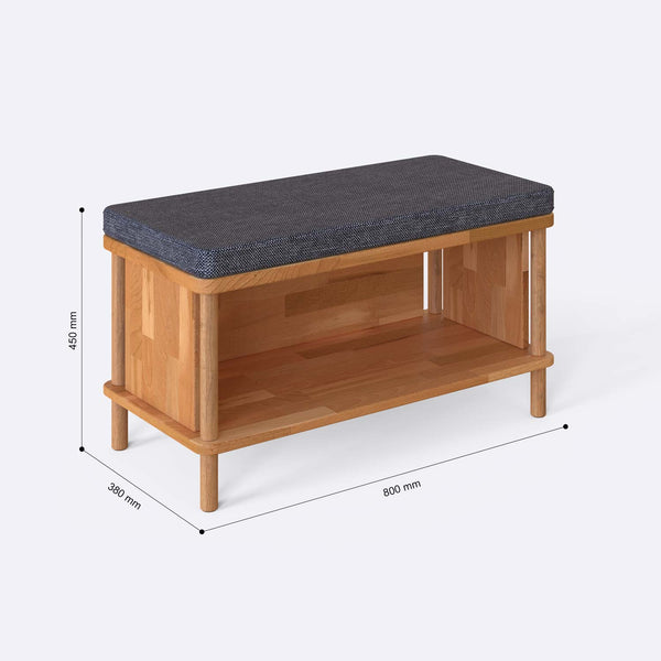 Gerel Bench – 31" x 15" (80 x 38 cm)