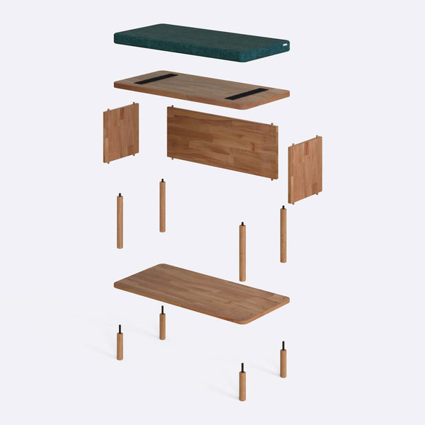 Gerel Bench – 31" x 15" (80 x 38 cm)