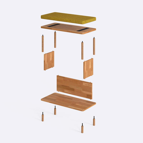 Gerel Bench – 31" x 15" (80 x 38 cm)