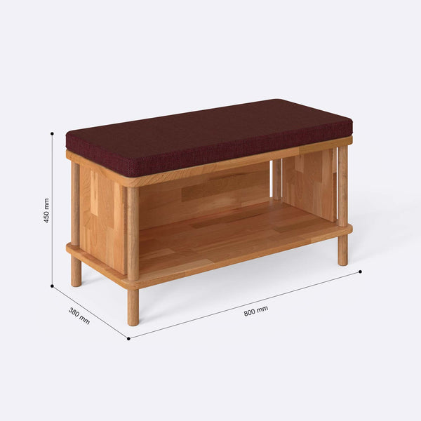 Gerel Bench – 31" x 15" (80 x 38 cm)
