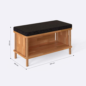 Gerel Bench – 31" x 15" (80 x 38 cm)