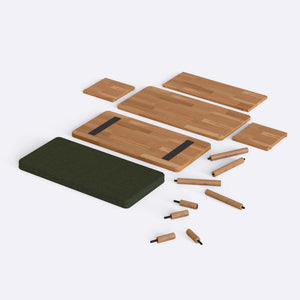 Gerel Bench – 31" x 15" (80 x 38 cm)