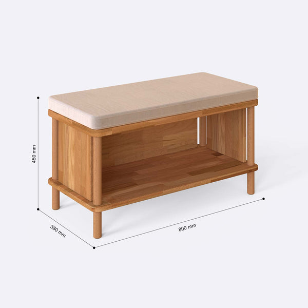Gerel Bench – 31" x 15" (80 x 38 cm)