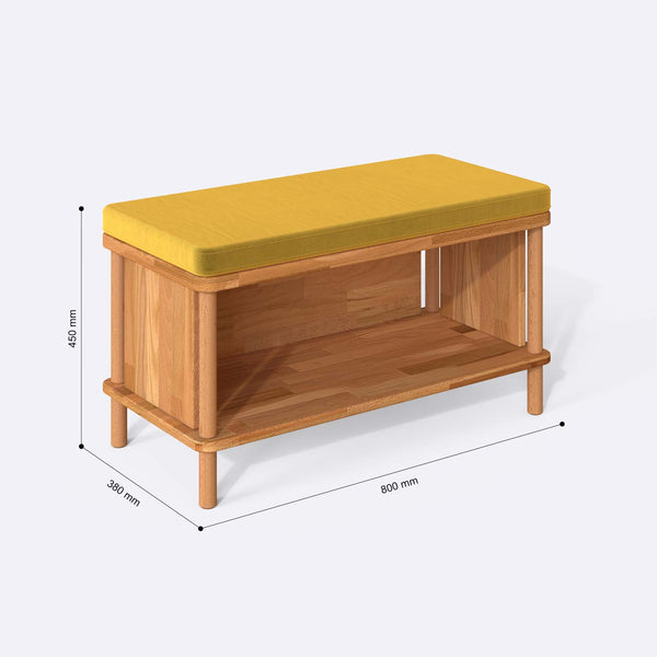 Gerel Bench – 31" x 15" (80 x 38 cm)