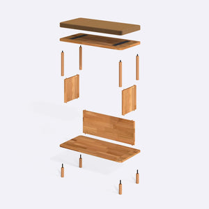 Gerel Bench – 31" x 15" (80 x 38 cm)