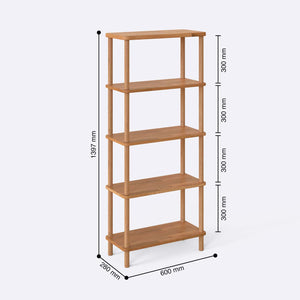 5 Bookcase – 24" x 11" (60 x 28 cm)