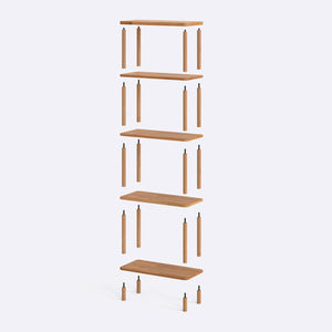 5 Bookcase – 24" x 11" (60 x 28 cm)