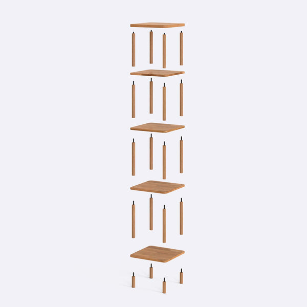 5 Bookcase – 15" x 15" (38 x 38 cm)