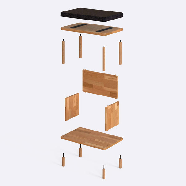 Gerel Bench – 24" x 15" (60 x 38 cm)