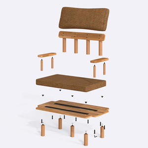 Ola Kids Two Seat Sofa