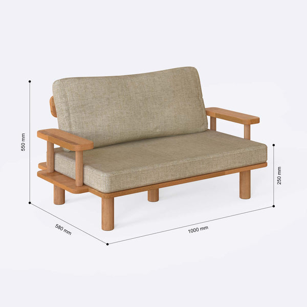 Ola Kids Two Seat Sofa