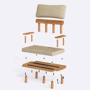 Ola Kids Two Seat Sofa