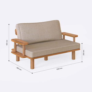 Ola Kids Two Seat Sofa