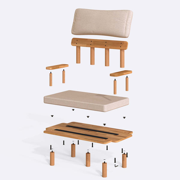 Ola Kids Two Seat Sofa
