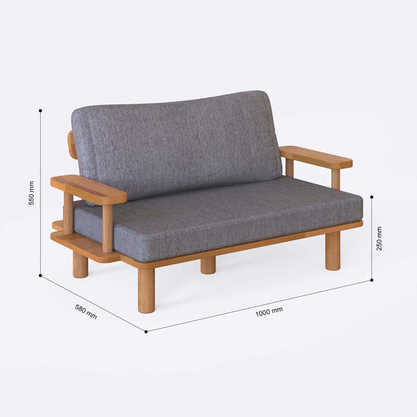 Ola Kids Two Seat Sofa