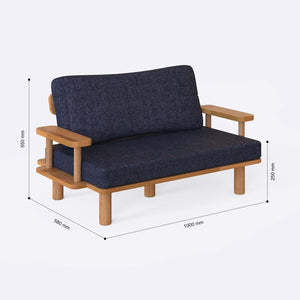 Ola Kids Two Seat Sofa