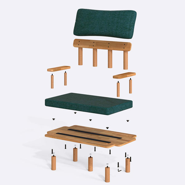 Ola Kids Two Seat Sofa