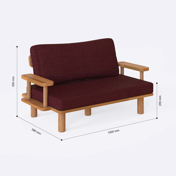 Ola Kids Two Seat Sofa