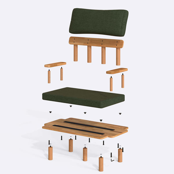 Ola Kids Two Seat Sofa