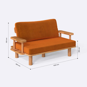 Ola Kids Two Seat Sofa