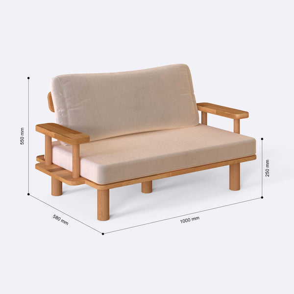 Ola Kids Two Seat Sofa