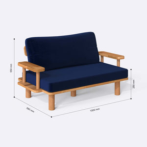 Ola Kids Two Seat Sofa