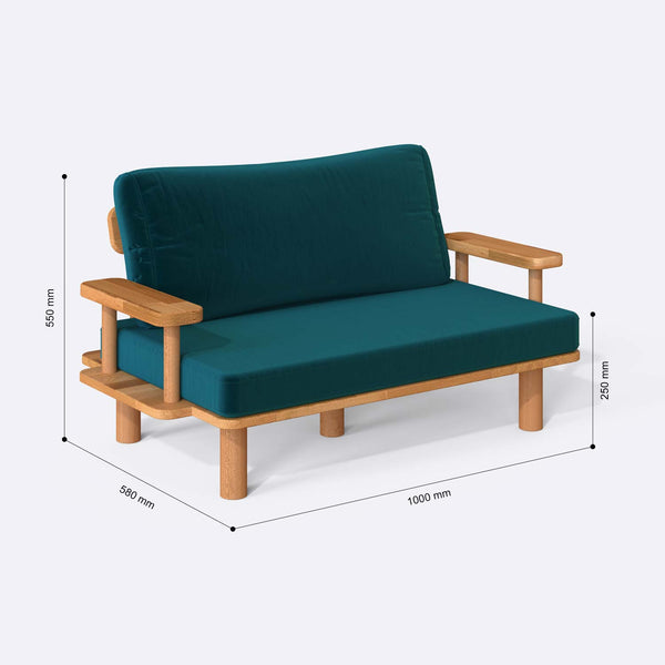 Ola Kids Two Seat Sofa