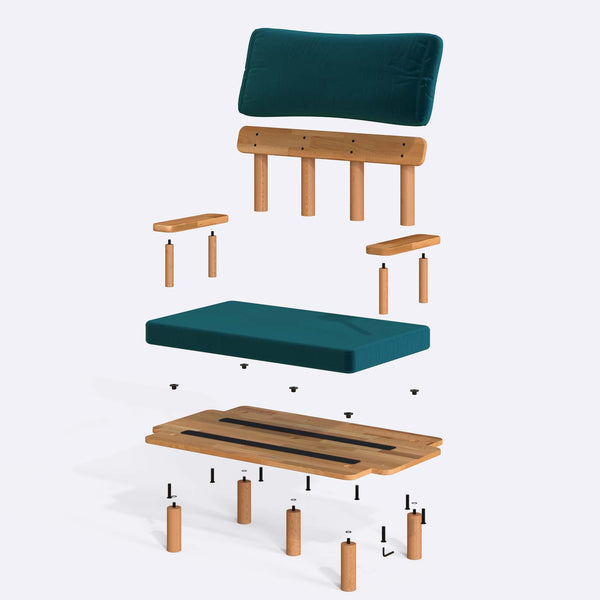 Ola Kids Two Seat Sofa
