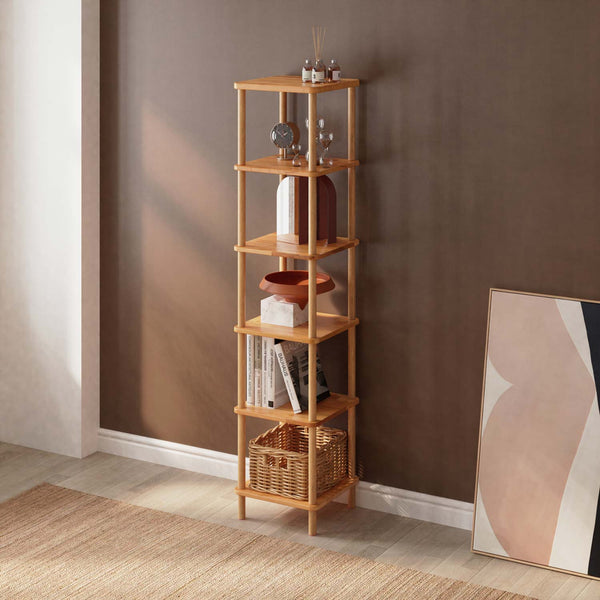 6 Bookcase – 15" x 15" (38 x 38 cm)