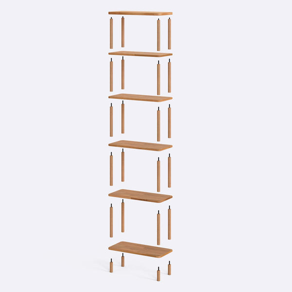 6 Bookcase – 24" x 11" (60 x 28 cm)