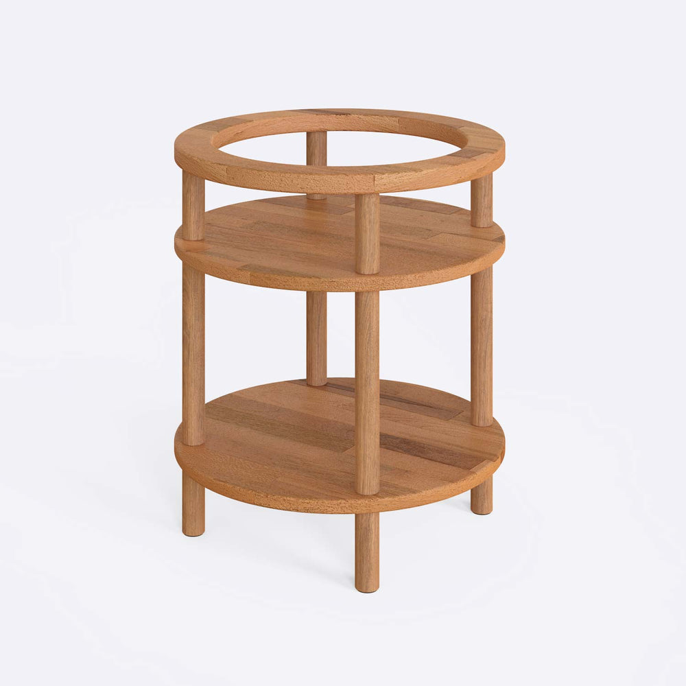 Boro Bedside Table – 17" x 17" (44 x 44 cm)
