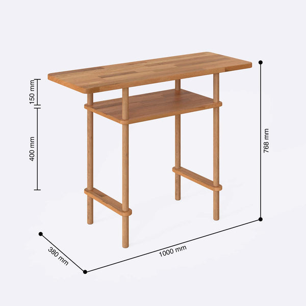 Neb Console Table – 39" x 15" (100 x 38 cm)