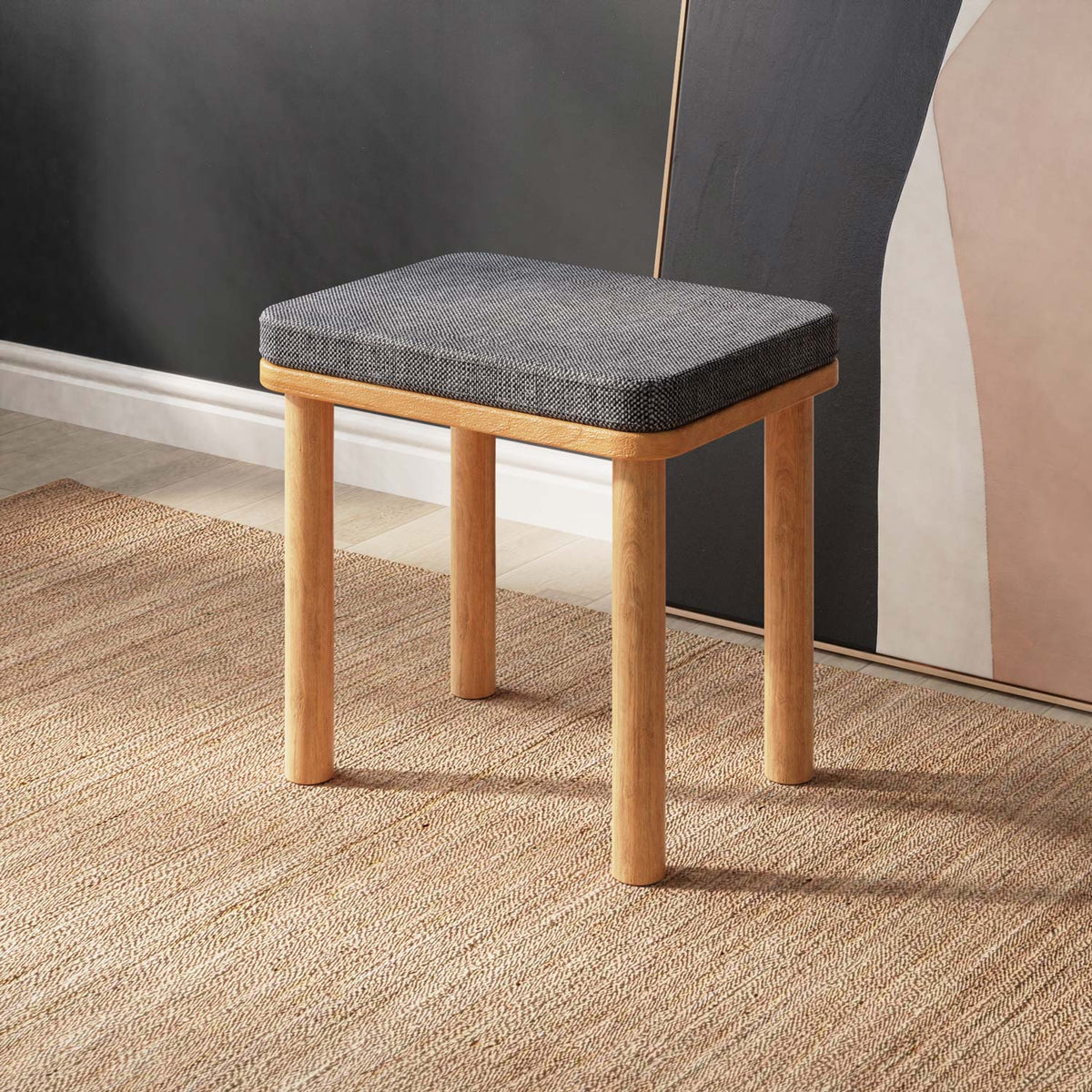 Pal Stools — a solid beech piece from the collection