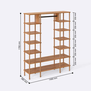 Luna Wardrobe – 55" x 15" (140 x 38 cm)