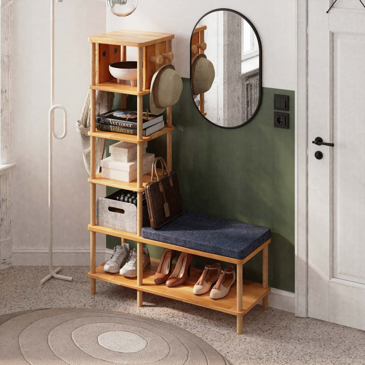 Imra Benches — a solid beech piece from the collection